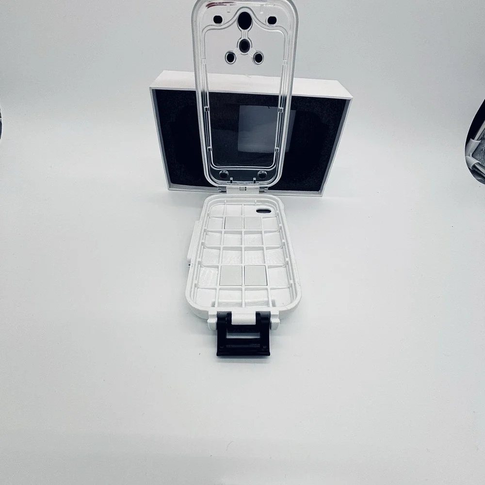 Meikon iPhone 7 Plus Diving Housing Waterproof 40m 130ft Underwater Case White